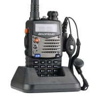 Baofeng UV5RA Ham Two Way Radio 136-174/400-480 MHz Dual-Band Transceiver (Black)