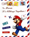 Super Mario Bros Stamps Airmail Passport Cover