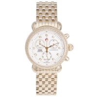 Michele Women's 'CSX-36' Gold Diamond Chronograph Watch MW03M01B0046