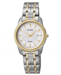 Steal a little style from the guys with this menswear-inspired Seiko watch. Steal a little style from the guys with this menswear-inspired Seiko watch.