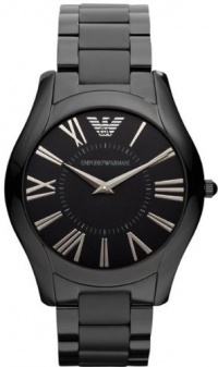 Emporio Armani Super Slim Black Mens Watch AR2065 Emporio Armani Super Slim Black Mens Watch AR2065