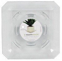 Plastec SQ08 8-Inch Square Saucer Plastec SQ08 8-Inch Square Saucer