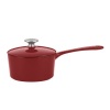 Mario Batali Cookware Classic Enamel Cast Iron Saucepan - Chianti