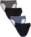 Wrangler Men's 4 Pack Low Rise Briefs