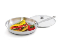 Wolfgang Puck Stainless-Steel 12-Inch Covered Omelet Pan Wolfgang Puck Stainless-Steel 12-Inch Covered Omelet Pan
