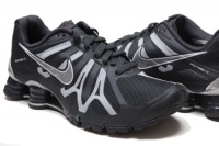Womens Nike Shox Turbo+ 13 Running Shoes Anthracite / Metallic Silver / White 525156-001 Womens Nike Shox Turbo+ 13 Running Shoes Anthracite / Metallic Silver / White 525156-001