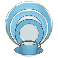 Haviland's Laque de Chine Platinum is both timeless and modern, enabling traditional color-matching selections to radical color combinations. Unique pieces' smooth, bold colors are united by a brilliant platinum band. Haviland's Laque de Chine Platinum is both timeless and modern, enabling traditional color-matching selections to radical color combinations. Unique pieces' smooth, bold colors are united by a brilliant platinum band.