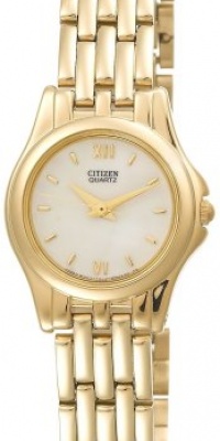 Citizen Women's EL1062-53D Gold-Tone Mother-of-Pearl Watch Citizen Women's EL1062-53D Gold-Tone Mother-of-Pearl Watch