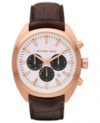 Michael Kors Men's 'Dean' Brown Leather Chronograph Watch - MK8271 Michael Kors Men's 'Dean' Brown Leather Chronograph Watch - MK8271