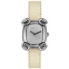 GUCCI Women's YA117506 117 Horsebit Collection Diamond White Lizard Watch