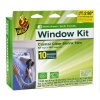 Duck Brand 1163221 62-Inch by 420-Inch 10-Window Shrink Film Window Insulator Kit