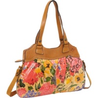 Patricia Nash Veg Tan Napoli Shoulder Bag (Pristine Print) Patricia Nash Veg Tan Napoli Shoulder Bag (Pristine Print)