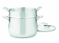Cuisinart 44-22 Contour Stainless 6-Quart, 3-Piece Pasta Pot with Cover Cuisinart 44-22 Contour Stainless 6-Quart, 3-Piece Pasta Pot with Cover