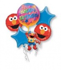 Elmo Birthday Balloon Bouquet Elmo Birthday Balloon Bouquet