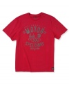 Is your casual look on track? Rev it up with this cool tee from Izod for Indy 500.