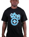 LRG Core One T-Shirt - Black/Turquoise