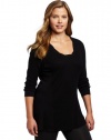 Calvin Klein Performance Women's Plus Size Thermal Tunic Top