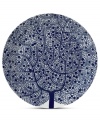 Branch out from the Fable Garland dinnerware pattern with the blue tree accent platter. Featuring distinct Scandinavian style and the sleek durability of Royal Doulton porcelain.