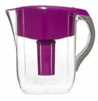Brita Grand 80-Ounce Water Filtration Pitcher, Purple Brita Grand 80-Ounce Water Filtration Pitcher, Purple