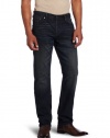Calvin Klein Jeans Men's MF32A07 Slim Straight Fit Jean, Dark Wash, 33x32