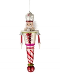 The object of everyone's affection, the Nutcracker grins happily in this sparkling ode to the beloved holiday tale. A real prince from the Nutcracker Suite, by Department 56. The object of everyone's affection, the Nutcracker grins happily in this sparkling ode to the beloved holiday tale. A real prince from the Nutcracker Suite, by Department 56.