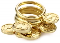 House of Harlow 1960 Gold-Plated Coin Ring House of Harlow 1960 Gold-Plated Coin Ring