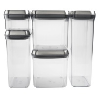 Oxo SteeL 5-piece Pop Container Set Oxo SteeL 5-piece Pop Container Set