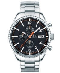 Light a spark to your style with this precise and sophisticated Catalyst watch from esQ Movado. Light a spark to your style with this precise and sophisticated Catalyst watch from esQ Movado.