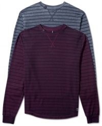Revive your boring thermal styles with one of these horizontal stripe colored thermals by 3rd & Army. Revive your boring thermal styles with one of these horizontal stripe colored thermals by 3rd & Army.