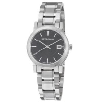 Burberry Women's BU9101 Large Check Stainless Steel Bracelet Watch Burberry Women's BU9101 Large Check Stainless Steel Bracelet Watch