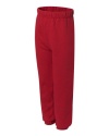 Jerzees 973B Youth 8 oz. 50/50 Sweatpants-Small-True Red
