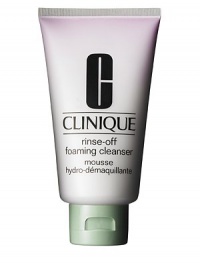 Concentrated foamy cream-mousse cleanser for average skins. Removes lasting-wear makeup quickly, gently, efficiently. 5.0 oz. Concentrated foamy cream-mousse cleanser for average skins. Removes lasting-wear makeup quickly, gently, efficiently. 5.0 oz.