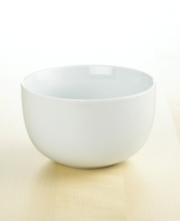 Timeless, elegant and durable, this coupe soup/cereal bowl has a slightly raised edge that offsets its almost completely flat surface. Features a silky smooth white body and shiny clear glaze. A great choice for both everyday and formal gatherings. Timeless, elegant and durable, this coupe soup/cereal bowl has a slightly raised edge that offsets its almost completely flat surface. Features a silky smooth white body and shiny clear glaze. A great choice for both everyday and formal gatherings.