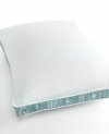 Revel in cloud-like comfort with this premium support pillow from Sealy®. Even Edge® Side Panels allow fill to reach all the way to the edge for exceptional comfort, while MaxiLoft® Coils provide complete, lofty support for your head and neck. Finished with a soft, durable 300-thread count cotton cover.