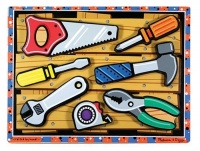 Melissa & Doug Tools Wooden Chunky Puzzle Melissa & Doug Tools Wooden Chunky Puzzle