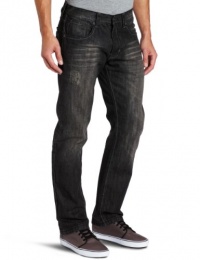Southpole Men's Streaky Distressed Soft Denim Southpole Men's Streaky Distressed Soft Denim