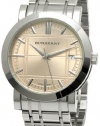 Burberry Men's BU1352 Silver/Rose gold tone Stainless steel Watch