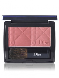 Blush like never before and take every cheek to chic. Every woman has two reasons to blush, one shimmering and sheer, one velvety and matte. Dior's new luxe compacts give you two cheekcolors to wear individually or together. 