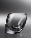 Add a dash of style to your bar with the Tilt double old fashioned glasses. Its unique, slanted design will lend your entertaining sophistication. In full lead crystal.
