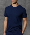 Polo Ralph Lauren Men Classic Fit Crew Neck 3-pack T-shirt (M, Navy/light blue/white)