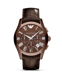 Tap into this season's tonal watch trend with this piece from Emporio Armani. With a sleekly styled face and applied gold tone indexes, it puts a distinctive stamp on your look. Tap into this season's tonal watch trend with this piece from Emporio Armani. With a sleekly styled face and applied gold tone indexes, it puts a distinctive stamp on your look.