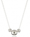 gorjana Carmel Sterling Silver 3-Bead Necklace