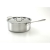 All Clad Stainless Steel 6-Quart Deep Saute Pan with Lid