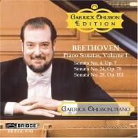 Garrick Ohlsson Edition: Beethoven Piano Sonatas, Vol. 1 Garrick Ohlsson Edition: Beethoven Piano Sonatas, Vol. 1