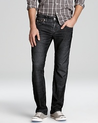 With the look of denim and the feel of velvet, these striking cords from True Religion balance the best of both worlds for a major contribution to your casual wardrobe. With the look of denim and the feel of velvet, these striking cords from True Religion balance the best of both worlds for a major contribution to your casual wardrobe.