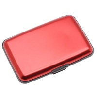 Indestructible Aluminum Wallets (Red) Indestructible Aluminum Wallets (Red)