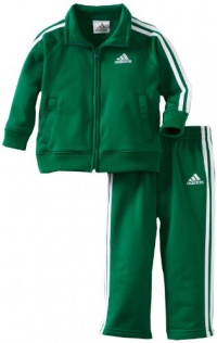 adidas Boys 2-7 ITB Iconic Tricot Set, Adi Forest, 7 adidas Boys 2-7 ITB Iconic Tricot Set, Adi Forest, 7