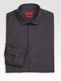 A delicate dot print shapes and defines this crisp cotton dress shirt, a signature dress wardrobe staple.Button-frontSpread collarCottonMachine washImported A delicate dot print shapes and defines this crisp cotton dress shirt, a signature dress wardrobe staple.Button-frontSpread collarCottonMachine washImported