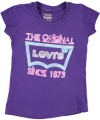 Levi's Neon Radiance T-Shirt (Sizes 4 - 6X) - purple, 6x