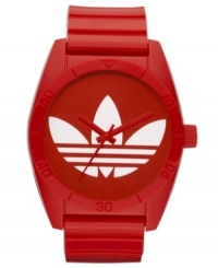 Break out your vintage sneakers! This vibrant sport watch from adidas is your new go-to casual timepiece. Break out your vintage sneakers! This vibrant sport watch from adidas is your new go-to casual timepiece.